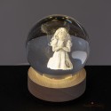 Bomboniera Lampada Sfera Piccola Bambina Prima Comunione