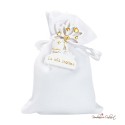 Sacchetto Porta Confetti con Magnete Santa Cresima Gold