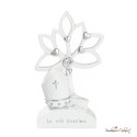 Bomboniera Albero La mia Cresima con Cuori Silver