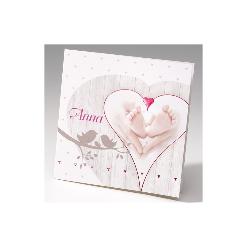Biglietto "Cuore rosso"