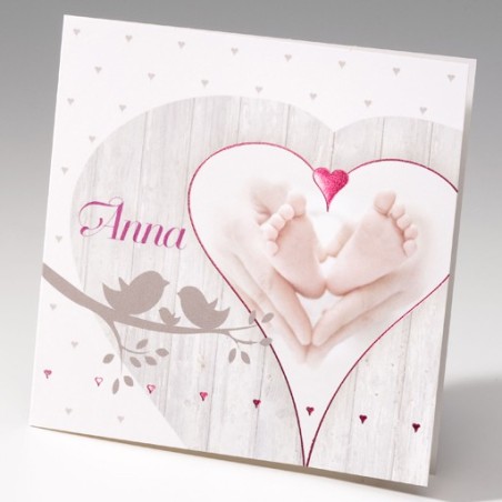 Biglietto "Cuore rosso"