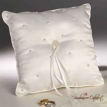 Cuscino portafedi "Perle"