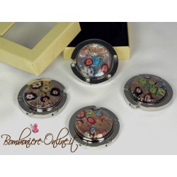 Reggiborsa in vetro con Murrine