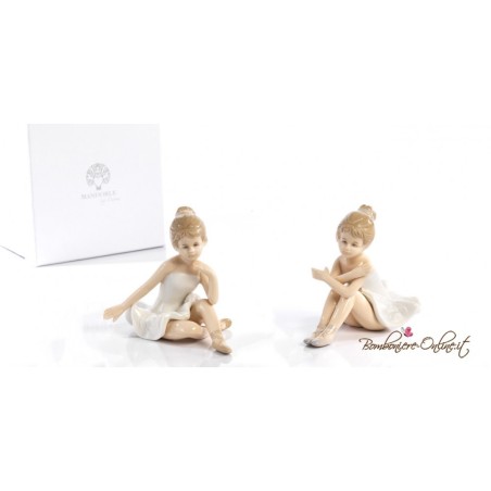 Ballerina seduta porcellana 2