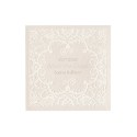 Set Partecipazione Matrimonio "Pizzo Deluxe" con menù, invito e segnaposto