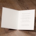 Set Partecipazione Matrimonio "Pizzo Deluxe" con menù, invito e segnaposto