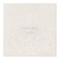 Set Partecipazione Matrimonio "Pizzo Deluxe" con menù, invito e segnaposto