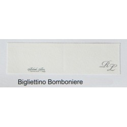 Biglietto bomboniere di Partecipazione di nozze con invito Armonia