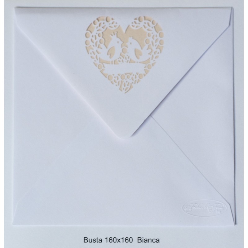 Busta di Partecipazione nozze Alke