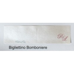 Biglietto bomboniera di Partecipazione di nozze Apheleia