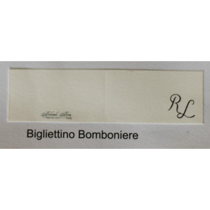 Biglietto bomboniera diPartecipazionedi nozze Epiphron con invito incluso