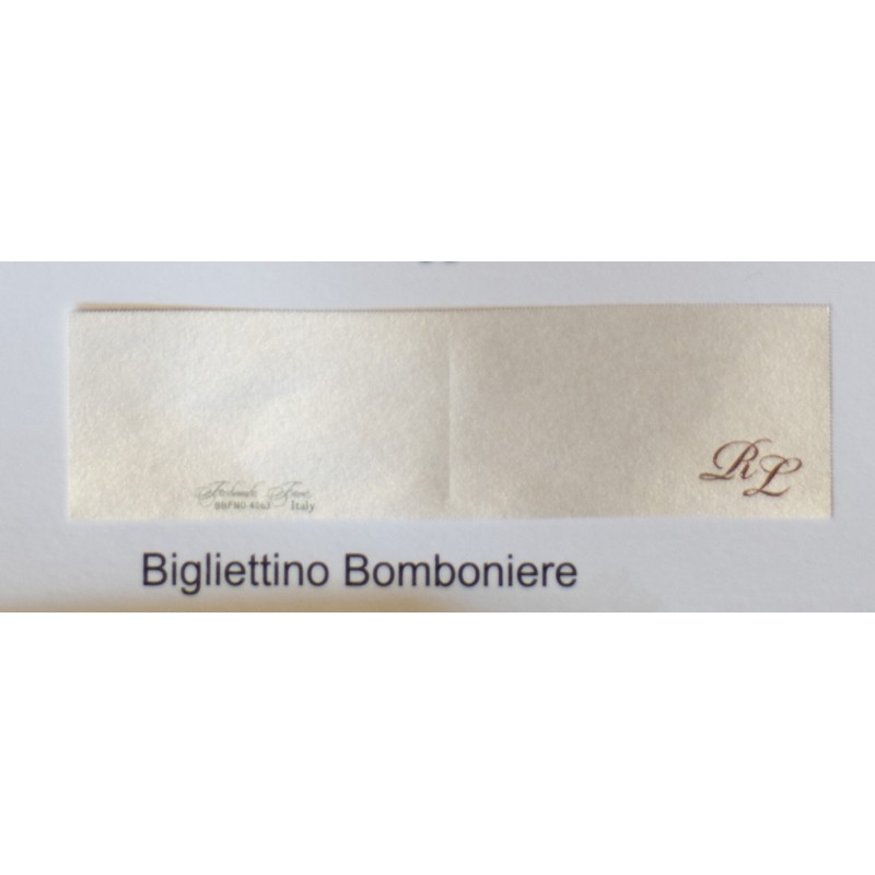 Biglietti bomboniera di Partecipazione matrimonio Eros